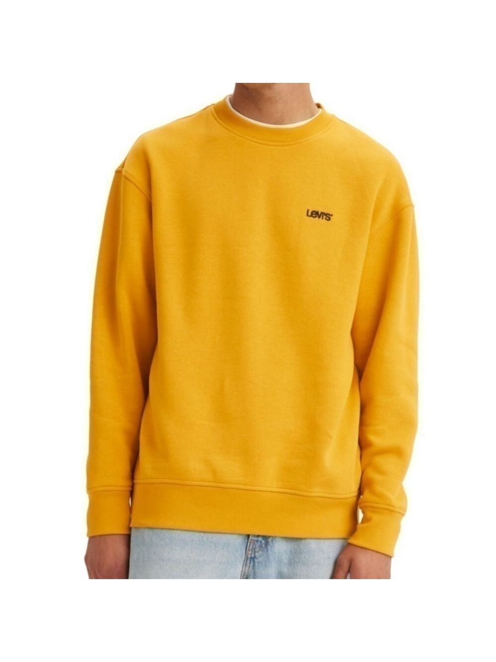 Levi's classic crew relaxed fit super soft fleece logo sweatshirt size XXXL
